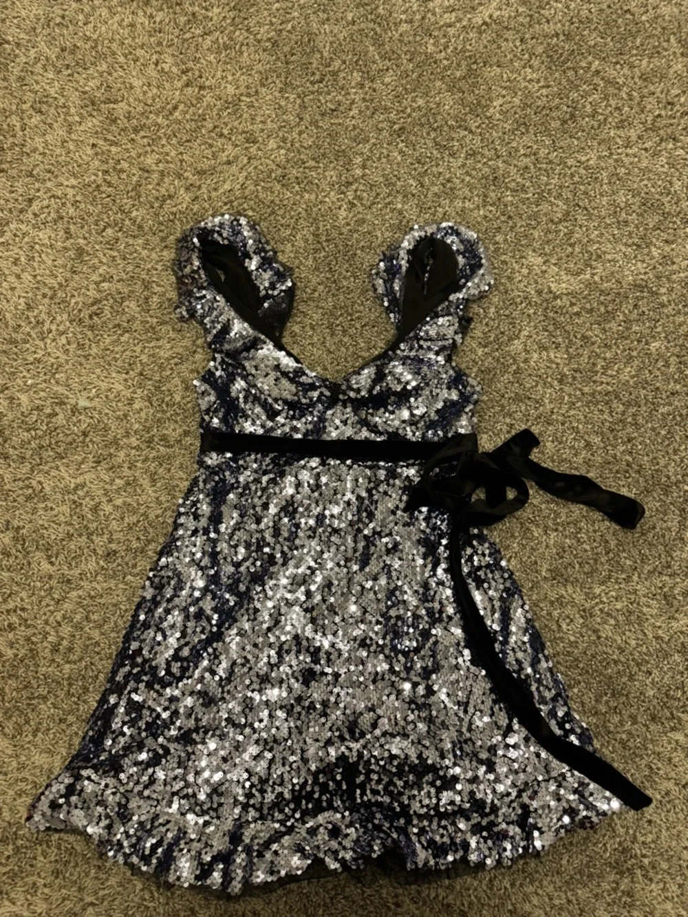 Free People Purple Siren Sequin Dress Size 6 - Picture 5 of 16
